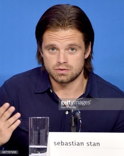 Real life cinnamon roll Sebastian Stan.  Credits to (I&rsquo;m guessing) Kevin Winter.