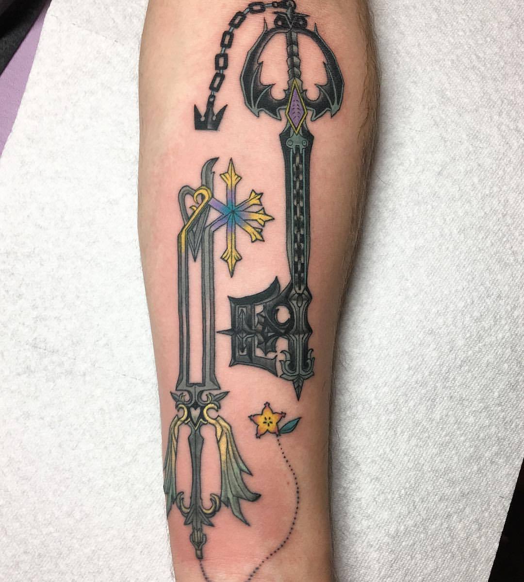 Oblivion Sara  Oathkeeper Me  Kingdom hearts tattoo Heart tattoo  Tattoos