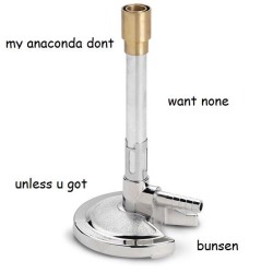 acaciabrinley:  bunsen:  plunged:  I think everyone should have tumblr user bunsen on their dashboard  just got my nasty plan started  tbh if you’re not following what are you doing with your life 