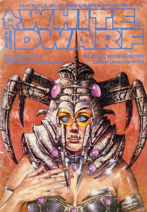 rpgcovers: White Dwarf #45 ~ Games Workshop (September, 1983)