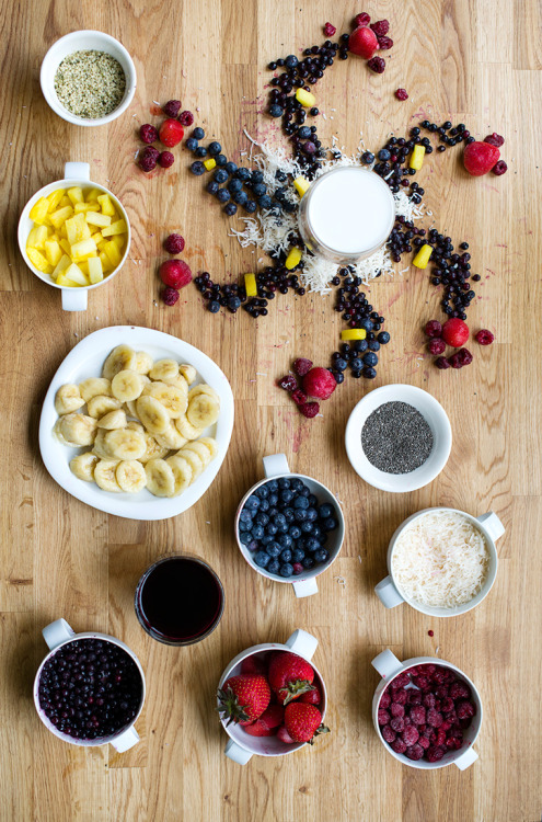 veganfoody:Red White and Blue SmoothieSubmitted by: cherry house