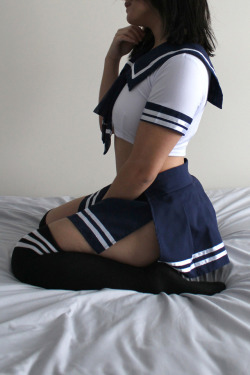 fuckdollkitten:  Just a cute little sailor