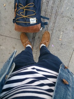 adudecalledandre:  Brown&Blue Clarks