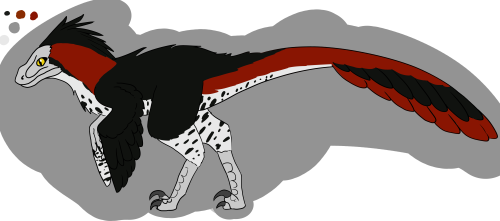 So, I’m working on a new ref and redesign for my raptor fursona and I just couldn’t believe how much