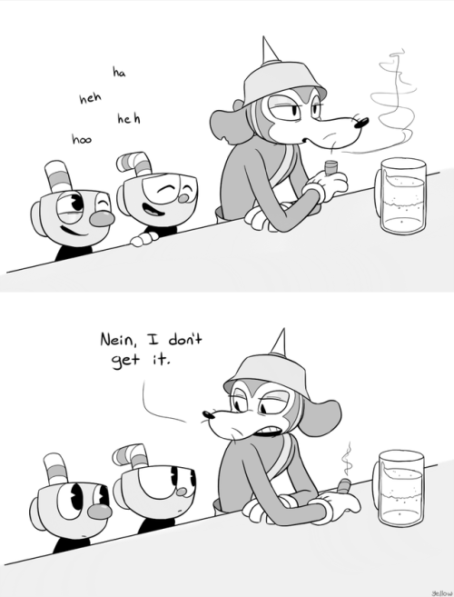 yellowdraws:Jokes about German sausage just aren’t very good.