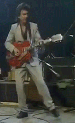 harrisonstories:  “George was wonderful on the guitar. His little legs would kick