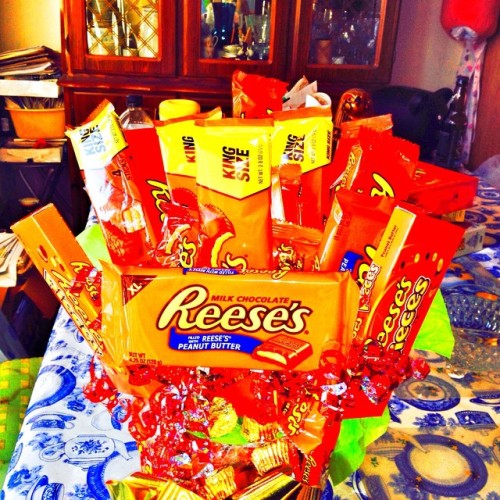 I think someone in our house likes #ReesesPeanutButterCups Image created with #Snapseed