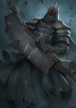 morbidfantasy21:  Dark Souls fan art by Josh Corpuz  