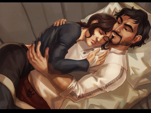 anafigreen:Headcanon time: sharing a bed. In every situation.