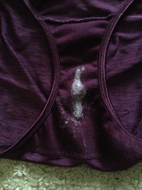 satincum: Moms cum stained panties