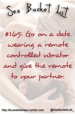 weedansexual:  heygingergirl:  Yes.  Minus the “give” part.  I’d have fun with the remote :) …. turn it to high as your ordering ….. could you keep a straight face ? 