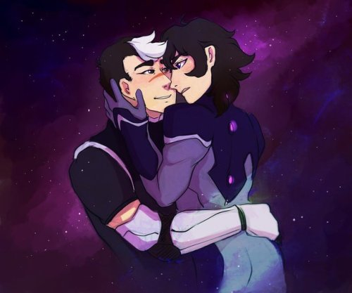 tigeythemighty:Super quick BOM Keith and S4 Shiro because I had an urge to draw.