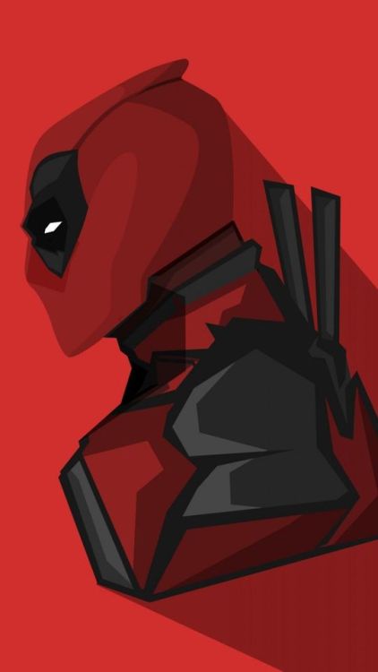 Deadpool, marvel comics, minimal, 720x1280 wallpaper @wallpapersmug : ift.tt/2FI4itB - https