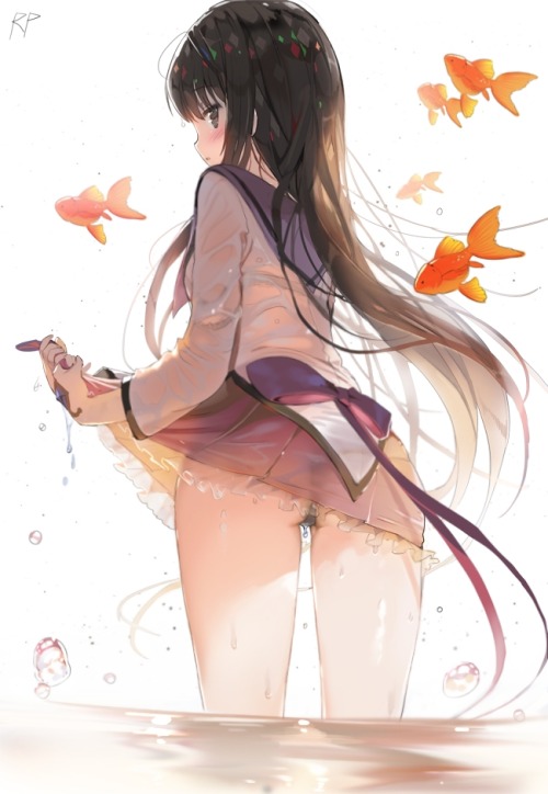 yousing:  (via  【二次・ZIP】濡れ濡れ透け透けの美少女画像を下さい！ | 桃色虹画像) 