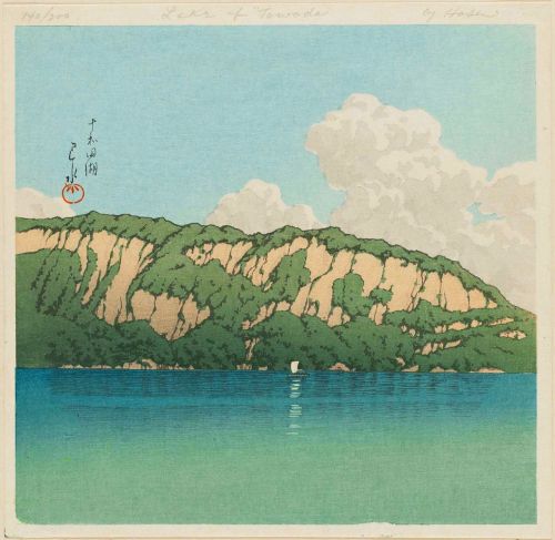 nobrashfestivity: Kawase HasuiLake Towada (Towada-ko)1935