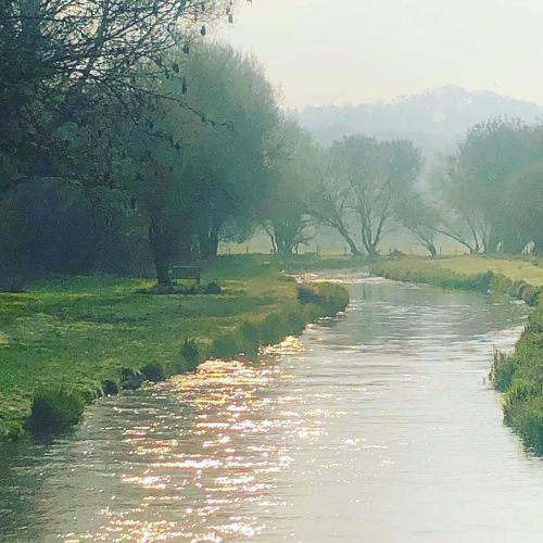 Great to be back on the #river #Test #flyfishing (at Mottisfont, National Trust) www.instagr