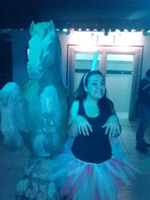 My best friend made a costume party, and Yeah… I was a fucking Unicorn :D