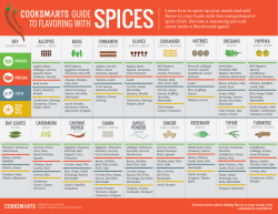 heyfranhey:  Cooksmarts Guide To Flavoring