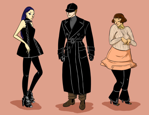 Paperdolls wear Miu Miu Fall/Winter 2010 and Juun.J Fall/Winter 2014-inspired looks!