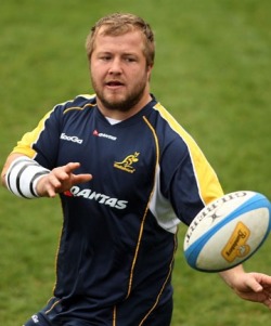 Redfuzzycub:  Benn Robinson, Australian Rugby 