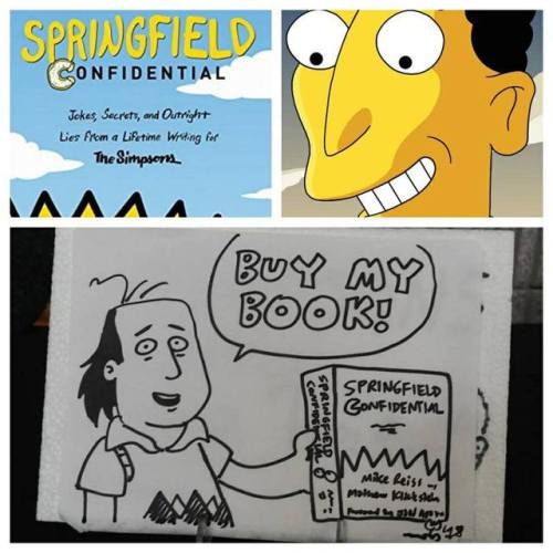 The Simpsons blog I co-own FLIM Springfield, got to interview Mike Reiss about his new book, &l