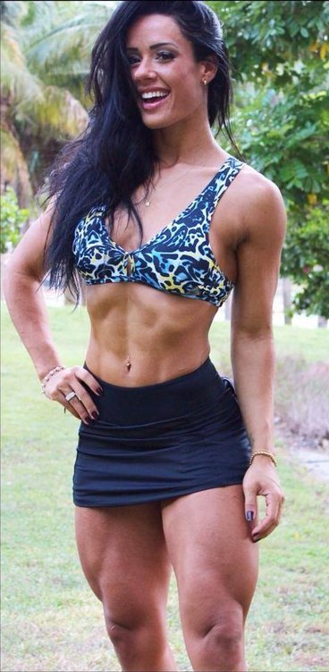 musculargirlsinmotion:  Muscle & Fitness girls : http://musculargirlsinmotion.tumblr.com/