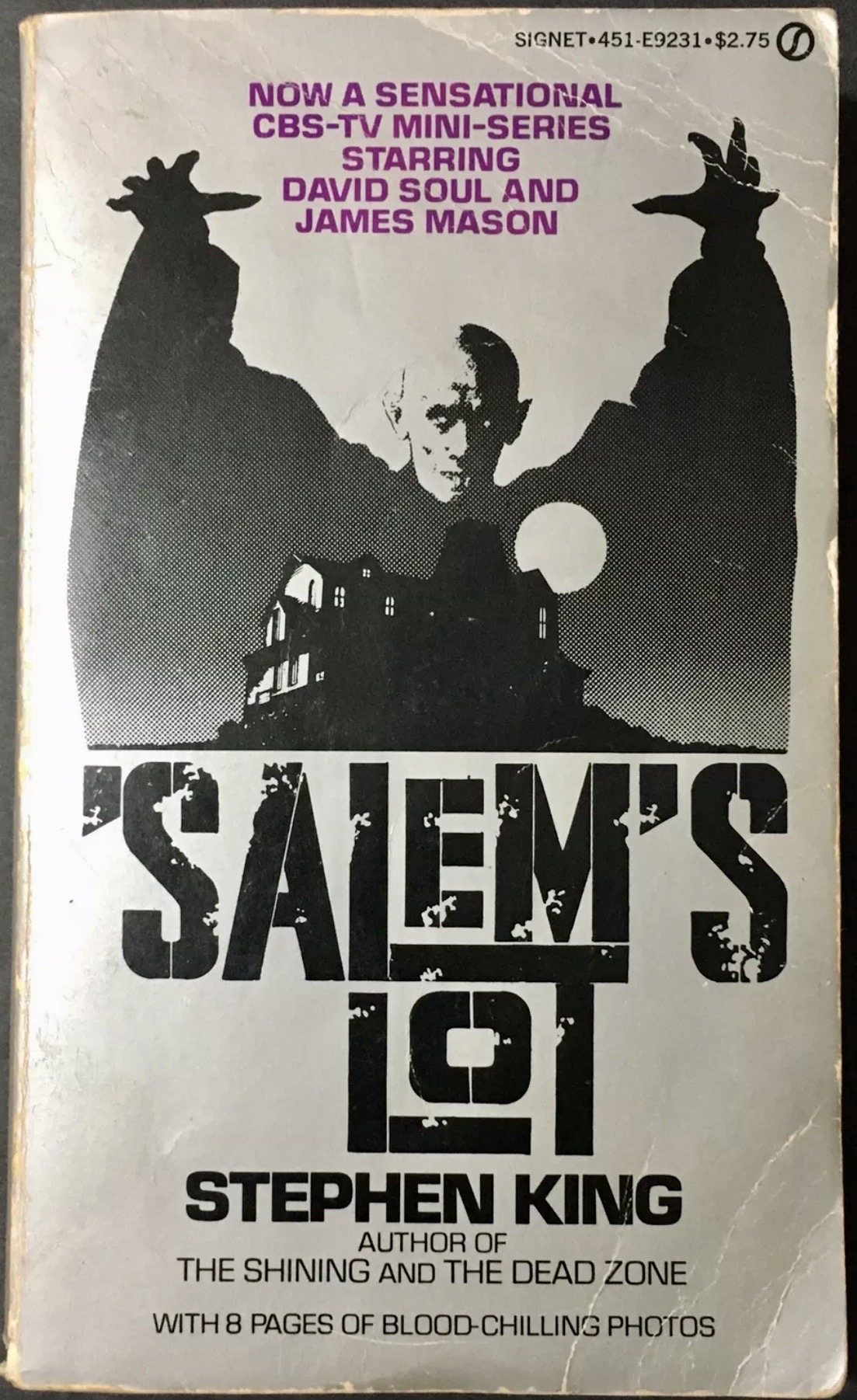SALEM'S Lot LE SUMMUM DE LA TERREUR 1975 film d'horreur Shirt 