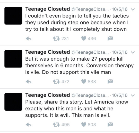 a-class-act-president: chisayukizome:   tell me again how psychiatric abuse is somehow the same as conversion therapy FUCKING TELL ME AGAIN  dear heterosexual people, please read this. please fight for our LGBTQA+ youth and protect them. no one, and i