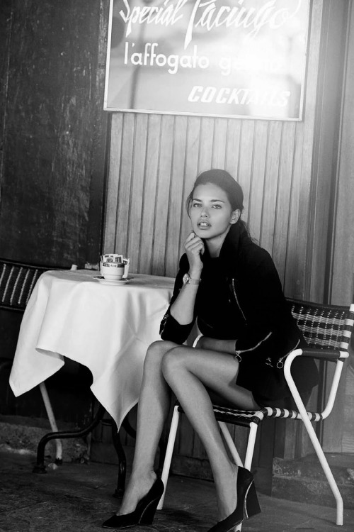 amy-ambrosio:  Adriana Lima by Peter Lindbergh for Vogue Brazil, November 2014.