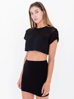 americanapparel:  Ponte Mini Skirt