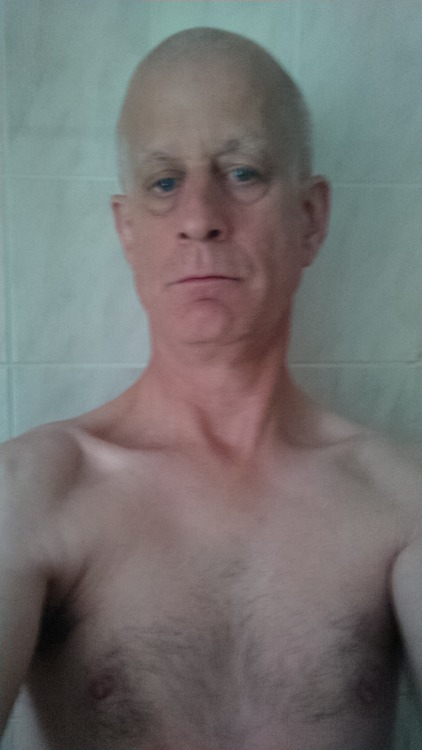 Brian Daley Poughkeepsie New York out of the shower getting ready to walk over to manscaping room.