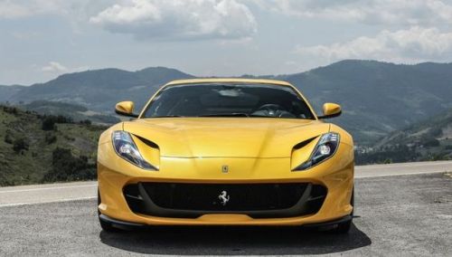 Yellow, sports car, Ferrari 812 superfast wallpaper @wallpapersmug : ift.tt/2FI4itB - https: