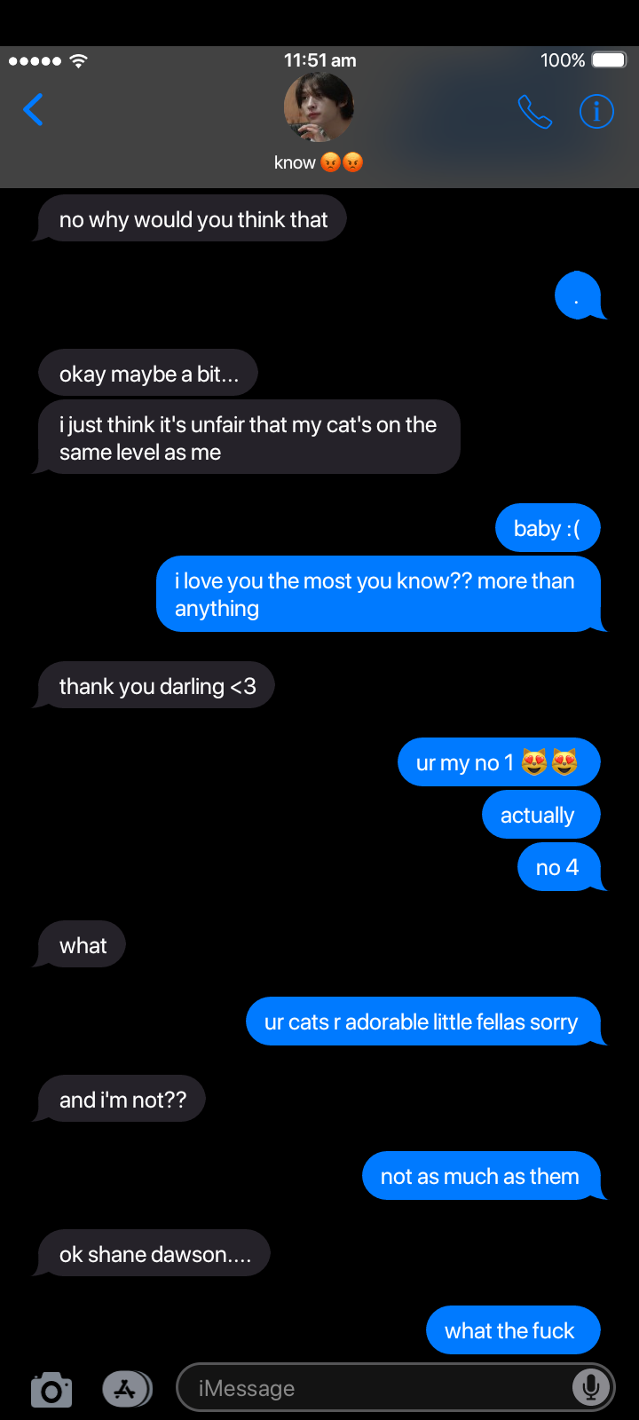 * Random Bf Texts; Skz! Lee Know