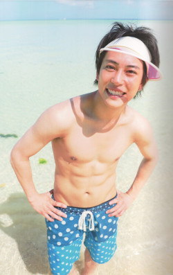 silverwind:  Hello, abs. Scanned by silverwind from Sano Gaku 1st photobook