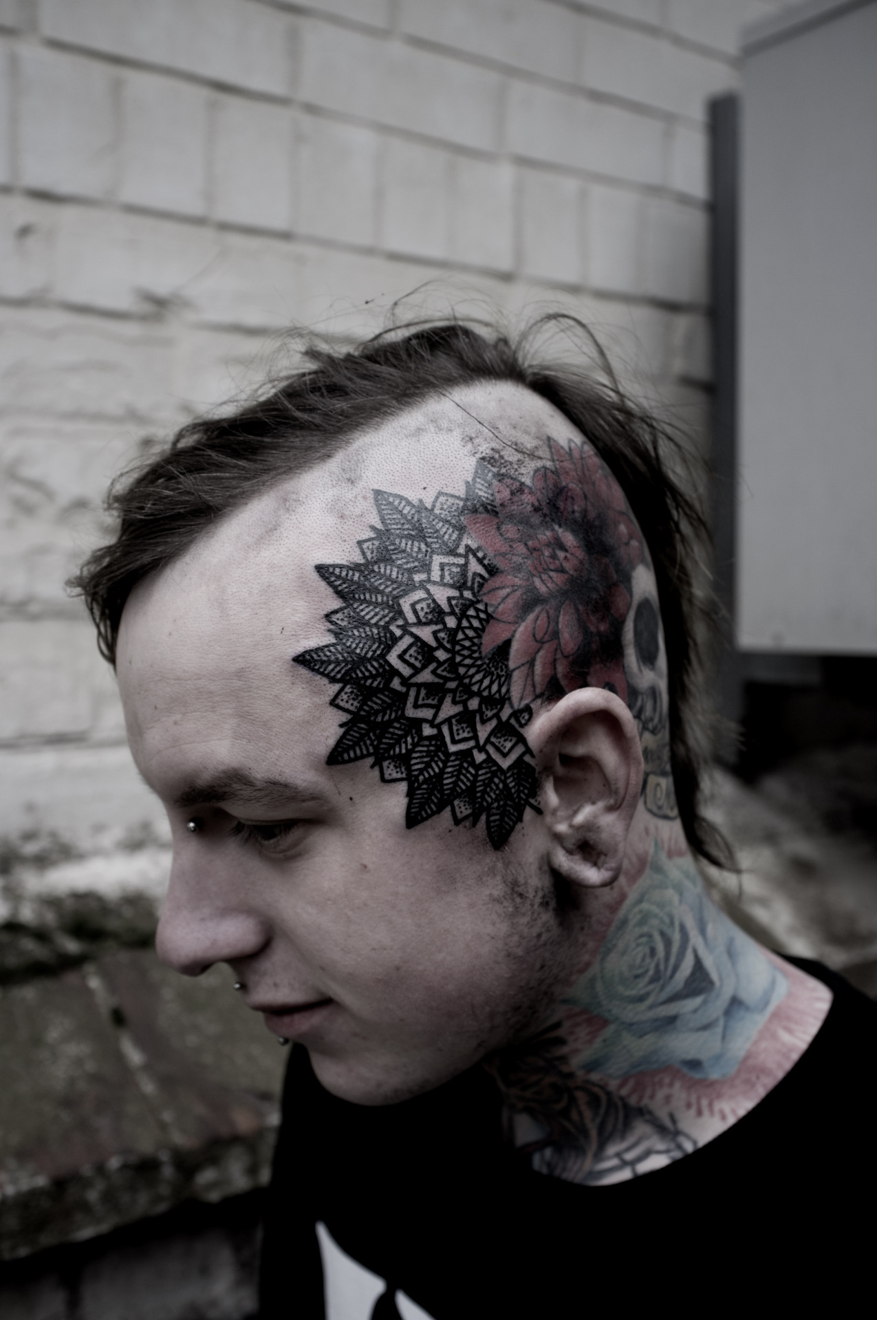 devilsdaughtertattoo:  Mandala Tattoo by Alex Bawn Follow more of my work on instagram