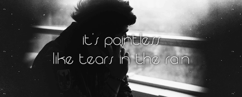 gay4zayn:  she forgot the good things about me. she let it slip away, away x   