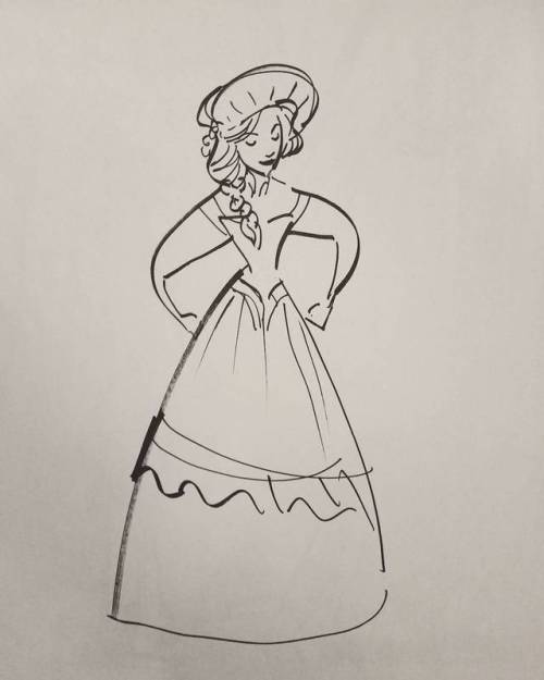 Disney had some carolers come by as our figure drawing models and it was a whole ton of fun! They we