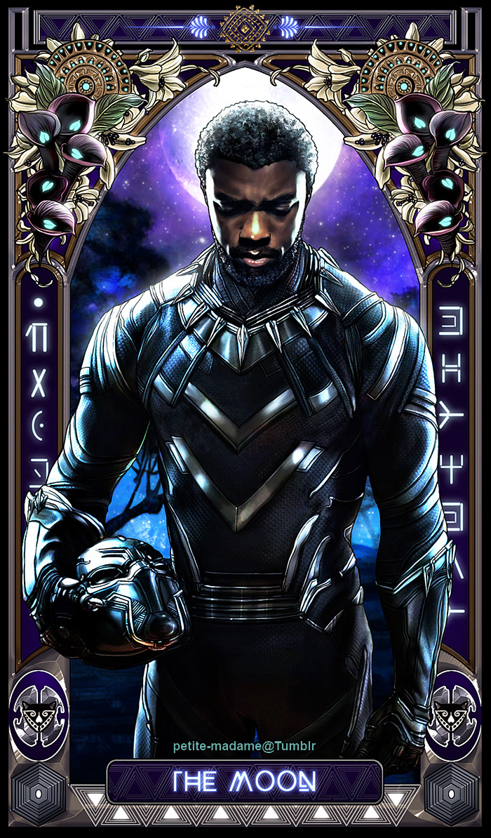 petite-madame:  Black Panther Tarot (Part 1) - 2018My take on The Black Panther movie