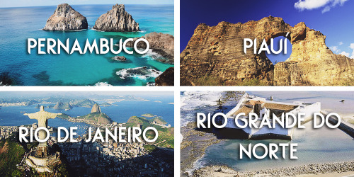 useless-brazil-facts: thosebrazilianthings: Brazilian states || Estados brasileiros All 26 Brazilian