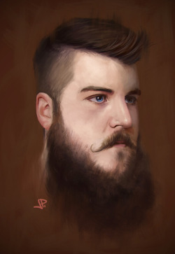 go-go-bear:  artbearny:  Still pretty rusty after not painting for a while. I need to make more time to do the things I like.   gibbsmaille this could be you! It’s uncanny! So good!