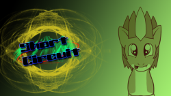 shortcircuitmlp:  A wallpaper one of my buds Shiny Crystal made me ^_^ Thank you man! *hugs*  Aww :3 Cuteness!