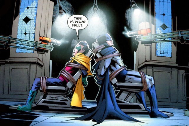 prison-mikes-bandana:  Damian wayne being a savage shit part 2