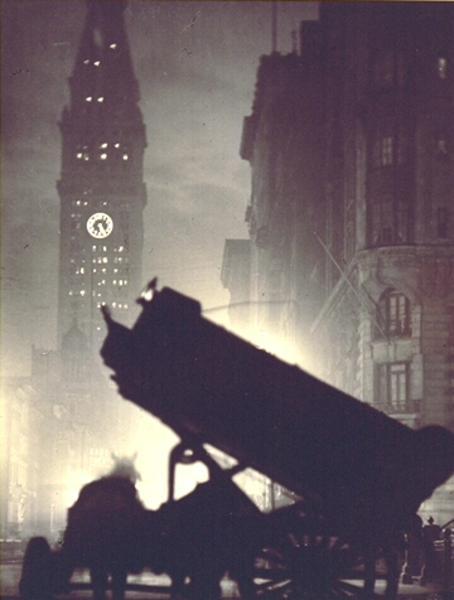 nevver:  Night lights, Alvin Langdon Coburn 