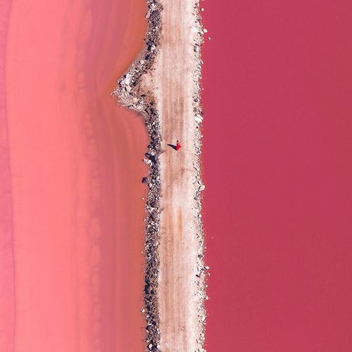 killertownlikes:Today’s #travel destination inspiration: the #PinkLake in Western #Australia. The pr