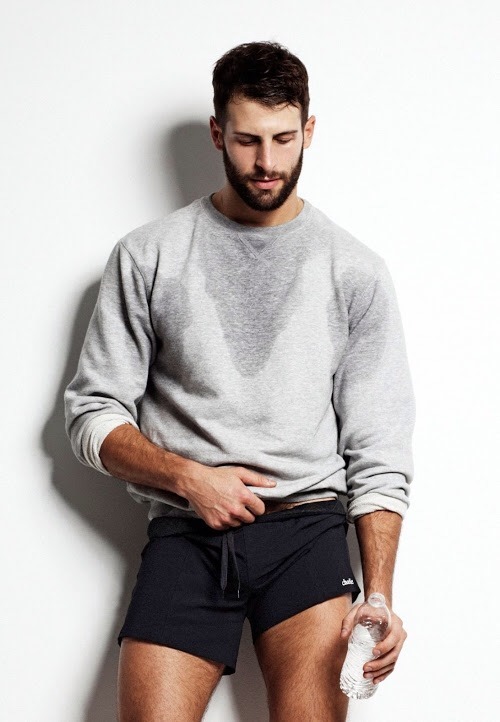 beyondgq:  “Fatigue Collection”  Charlie by Matthew Zink  Photographer: Greg Vaughan  Model: David Picard  Source: Homotography.blogspot.com