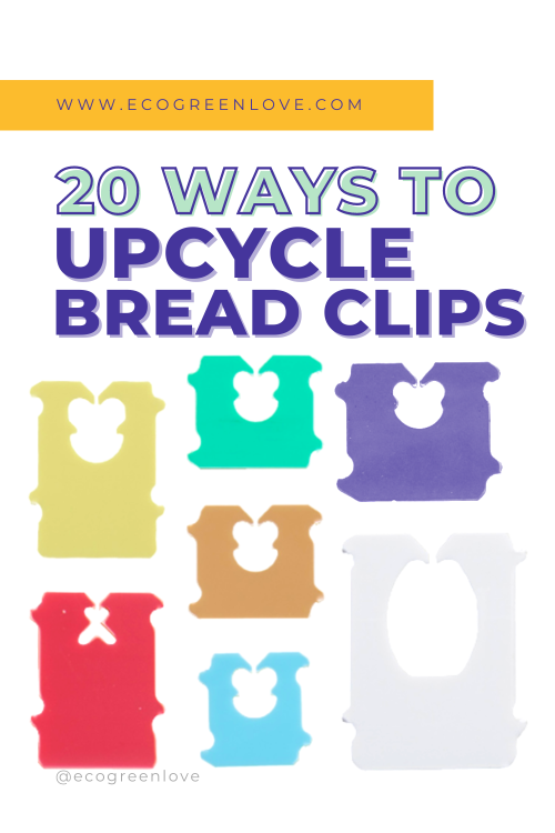 20 Ideas to Upcycle Bread Clips→ http://ecogreenlove.com/?p=15477What do you do with those plastic b