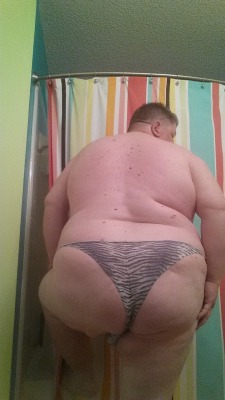 bigdog19:  My zebra thong….. ;)