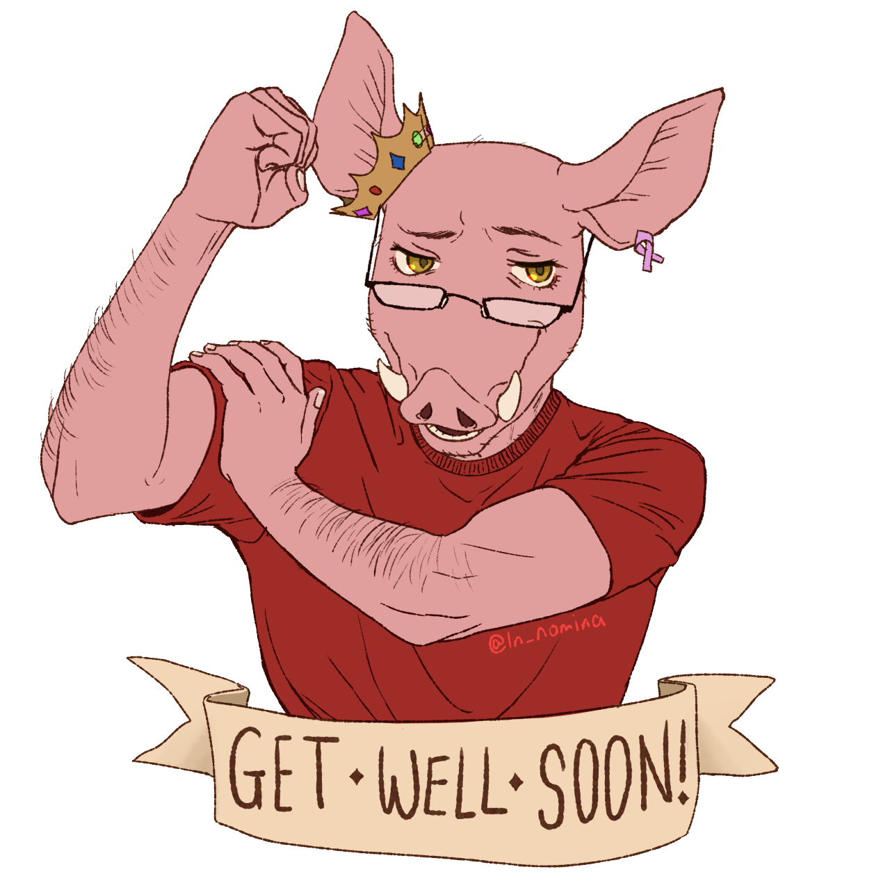 Get well soon Techno!