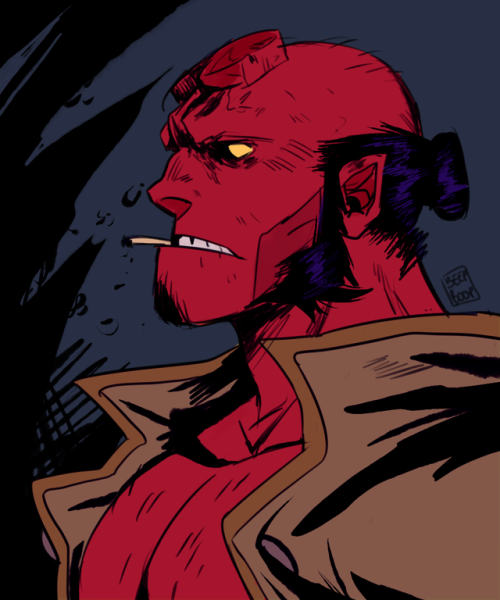 beebeedibapbeediboop: Hellboy my man