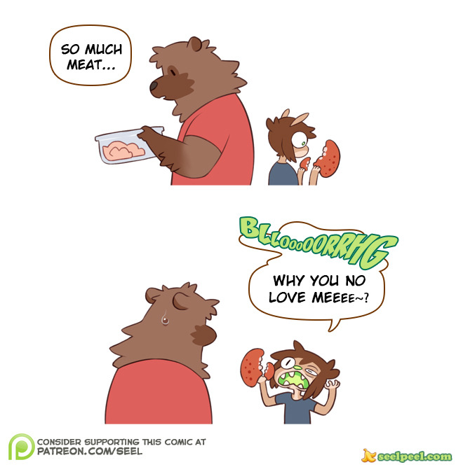 groundlion:  Third Seelpeel comic! Check the site for the newest updates! If you